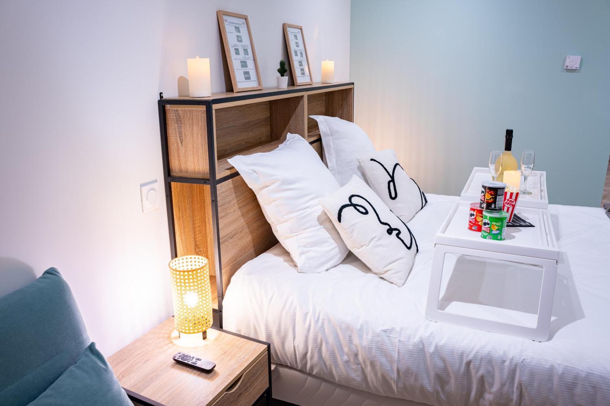 Food And Chill - Deux Appartements Hypercentre - 1 Theme Cinema - By Primo C0Nciergerie Tournus Esterno foto